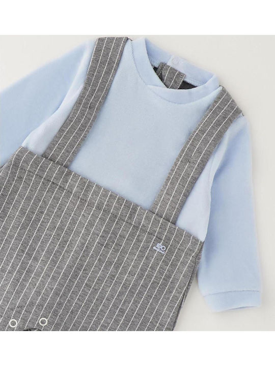 iDO Velvet Grey Onesie iDO Velvet Grey Onesie