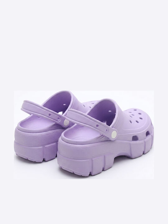 Level Anatomic Damentag Holzschuhe Lila