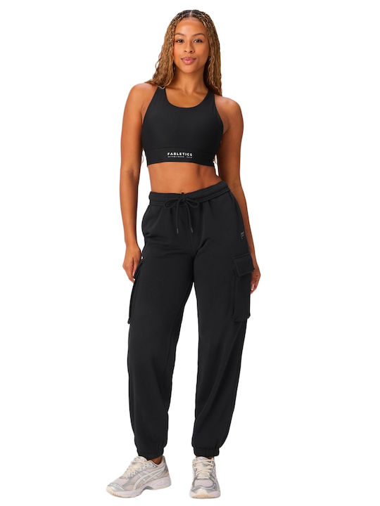 Damen Sport-BH Schwarz FT5054-BA2149174-1-C.WH