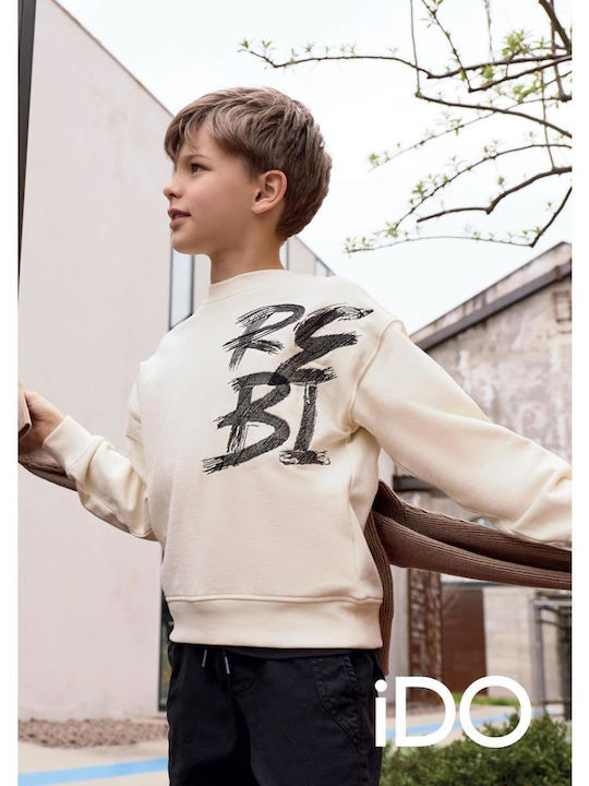 Kids Sweatshirt Ecru