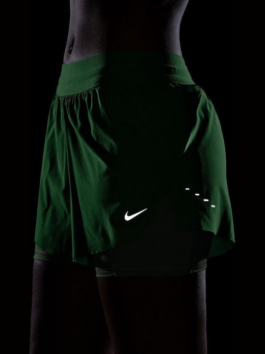 Дамски спортни шорти Dri-Fit зелени