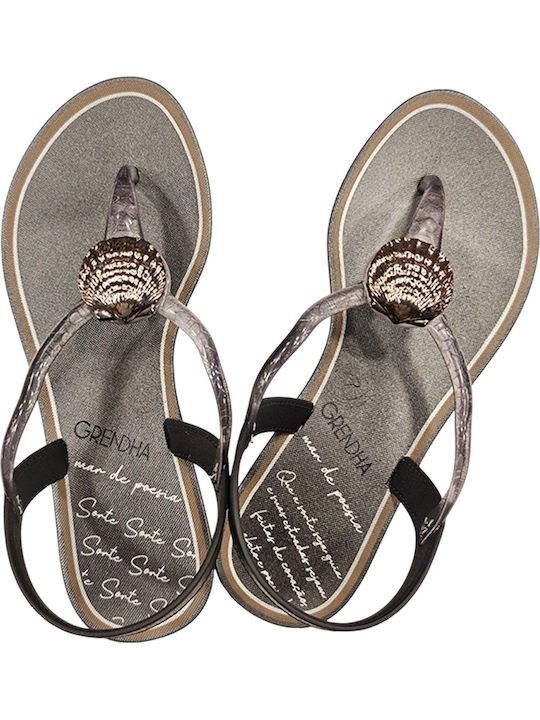 Women's Flat Sandals Black