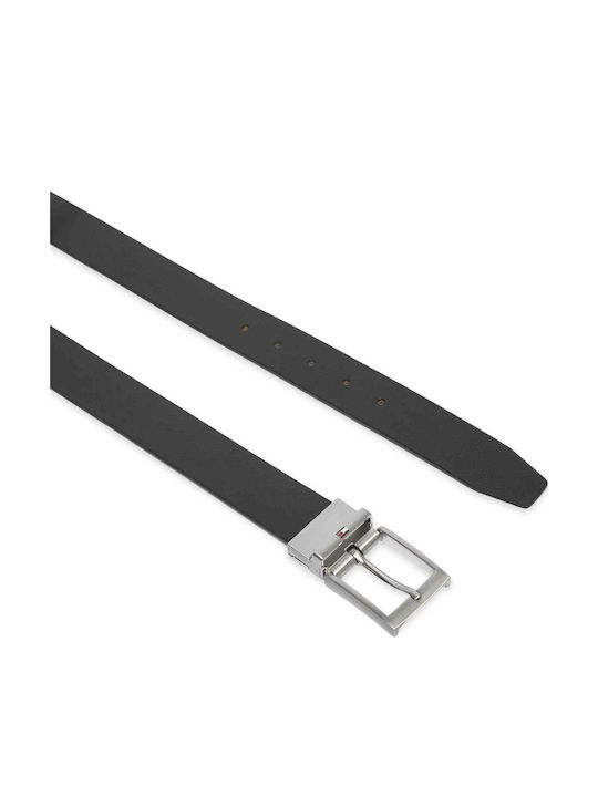 Herren Gürtel Beidseitig Schwarz