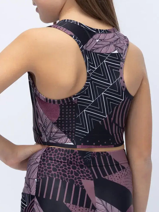 Kinderoberteile Crop Top Ärmellos Schwarz VGA26-TOP01-Schwarz-Within