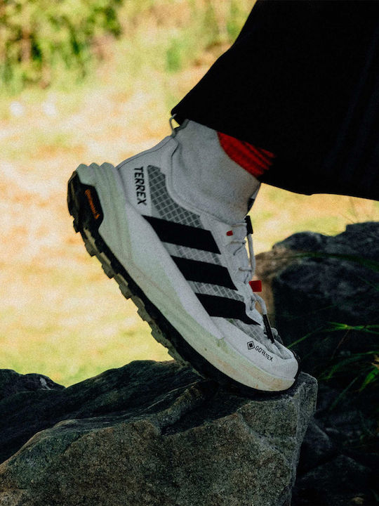 adidas Terrex Men's Hiking Shoes Waterproof with Gore-Tex Membrane White