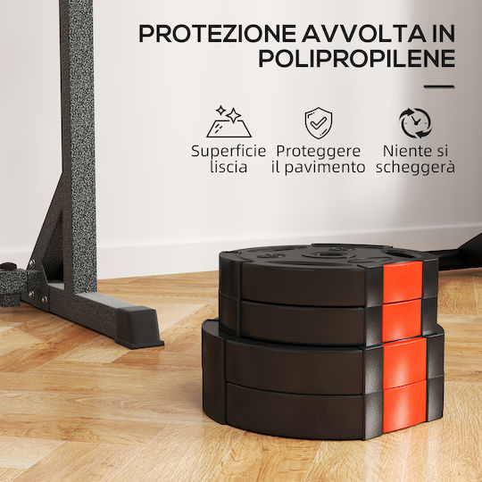 Sportnow Δίσκος 1 x 5kg Φ27mm με Λαβές