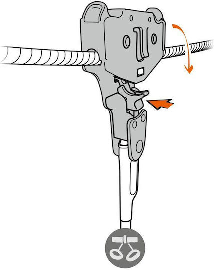 Petzl Kletterzubehör Umlenkrolle P023AC00