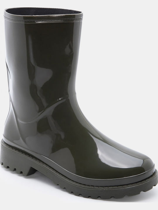 Damen Gummistiefel Khaki