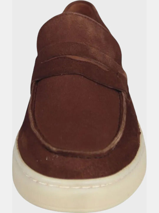 Leather Men's Dress Shoes Brown AM3522.30651.K-1151