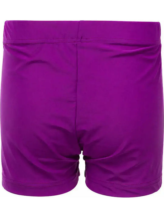 Kids Short Purple Leggings