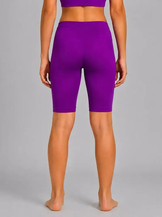 Kids Short Purple Leggings