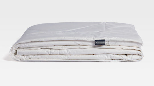Valeria Home Set De Fețe De Pernă Pătură Supersize Mătase 220x230cm Alb 190 GSM