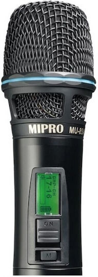Mipro ACT600H59 5CA Wireless Dynamic Hand Head Microphone For Vocals