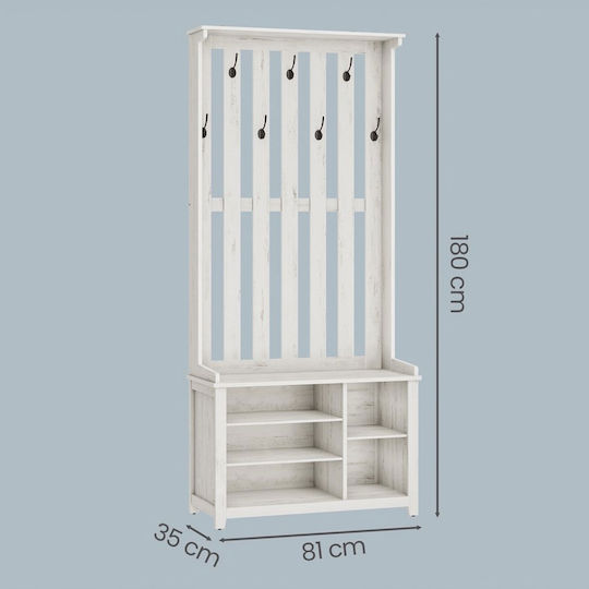 Мебел за антре с Пейка 81x35x180см