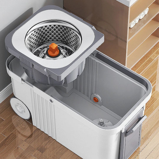 Mop Rotativ Set Cu 4 Piese De Schimb NT-MOP360-INOX-4R