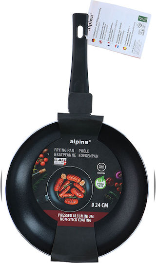 Alpina Aluminum Pan with Non-Stick Coating 24cm