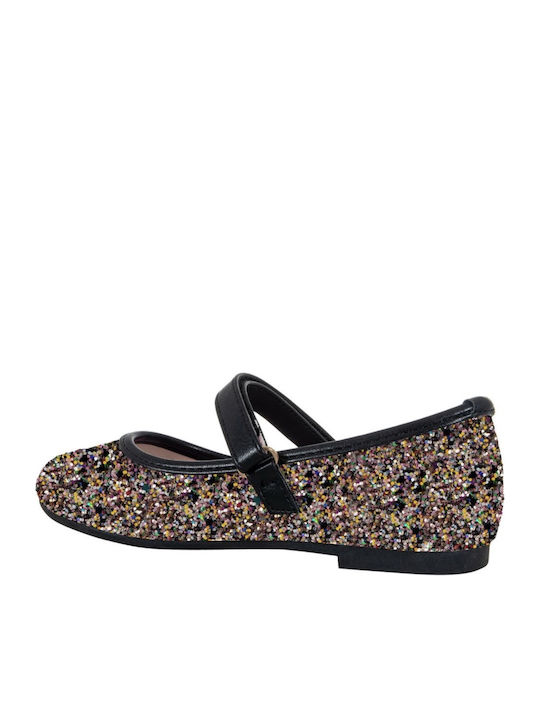 Kids Pumps & Ballerinas With Hoop & Loop Closure Multicolour