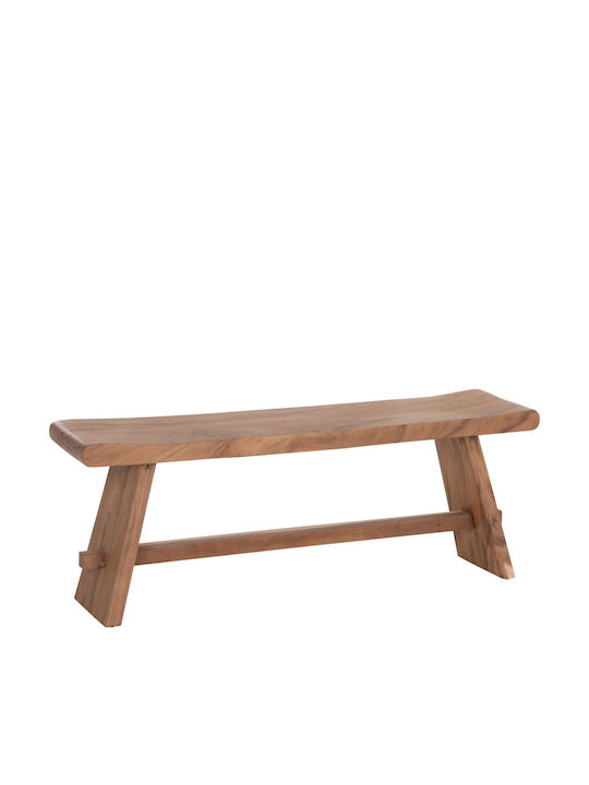 Bancă de exterior din lemn 121x30.5x45cm