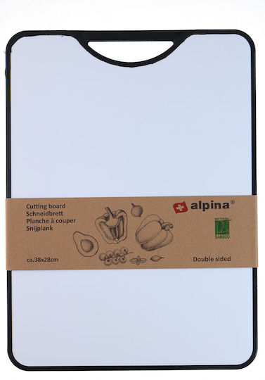 Alpina Appliances Επιφάνεια Κοπής για Ψωμί Ξύλινη Μπεζ 38x28cm