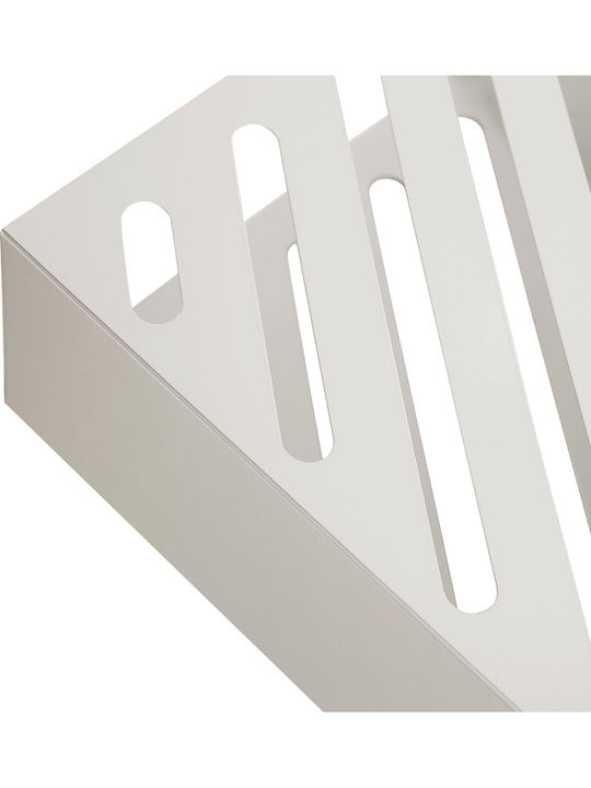 Songmics Umbrella Rack Metallic White 28.2x12x41.4cm