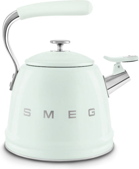 Smeg Βραστήρας Ανοξείδωτος Πράσινη 1700ml