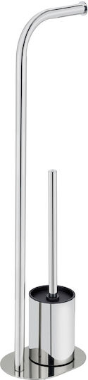 Wenko Wall-mounted Set of Bathroom Accessories Inox Silver