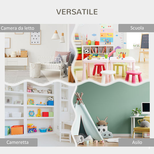 Floor Bookcase Wooden Grey 85x26x84cm