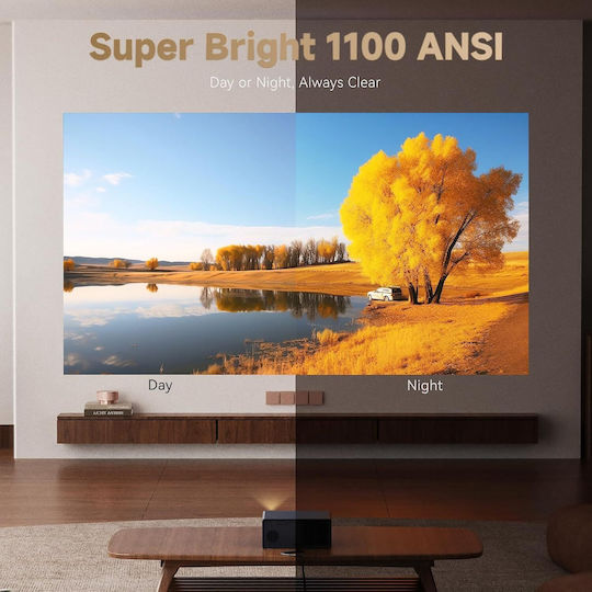 Wanbo X5 Pro Mini Projector Full HD with Wi-Fi and Built-in Speakers WANBOX5SDBL