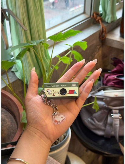 Yashica Funtastic x Peanuts Snoopy´s Summit Cameră Foto Pentru Copii Verde