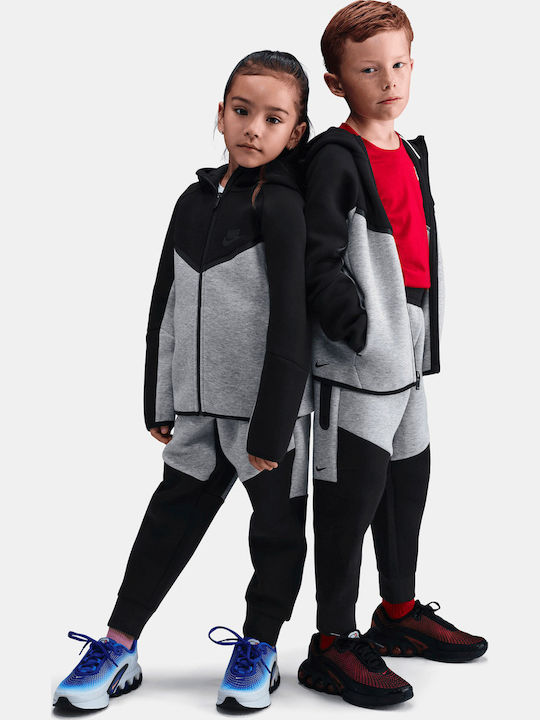 Sportswear Tech Kinder Trainingsanzüge Mit Jacke Schwarz