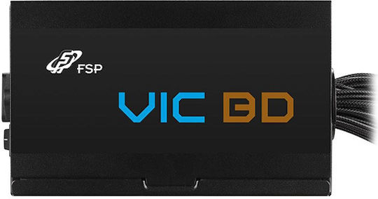 FSP/Fortron VIC BD 550W Schwarzes Netzkabel Vollständig Modular 80 Plus Bronze