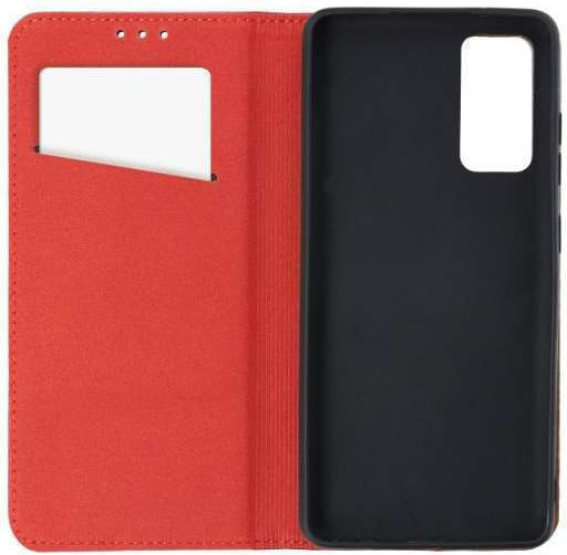 Smart Book Leder / Silikon Rote (Samsung A26 5G)