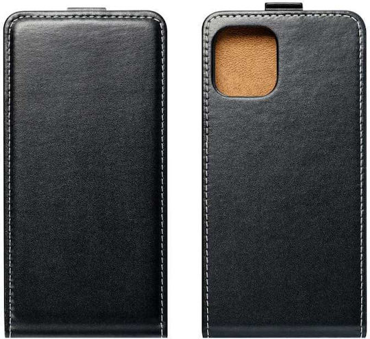 Flexi Vertical Flip Silicon Negru (Redmi Note 15)