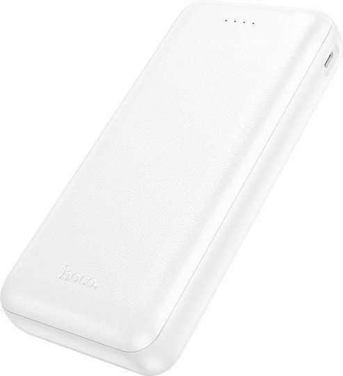 Hoco J153A Power Bank 20000mAh 10W mit USB-A Ausgangsanschlüsse und USB-C Ausgangsanschlüsse Weiß