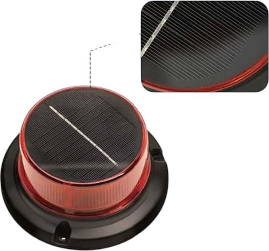 Solar Beacon Red Remote Control Jn-07112 Rl16685