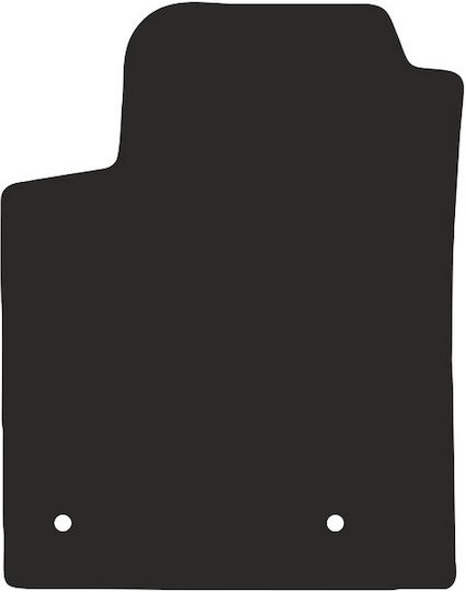 Nylon Driver Mat Fiat Bravo Ii Hatchback 2007-2012 Rubberized Driver Mat