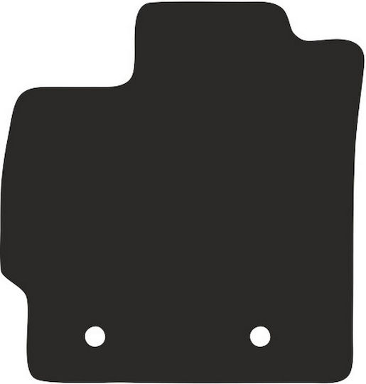 Nylon Fahrerfußmatte Toyota Prius III Hatchback 2009-2011 Gummierte Fahrerfußmatte