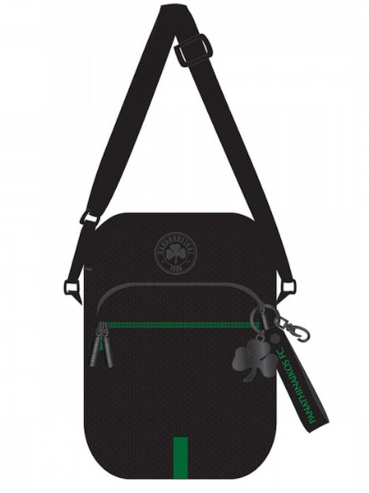 PAO Herren Tasche Schulter / Crossbody Schwarz