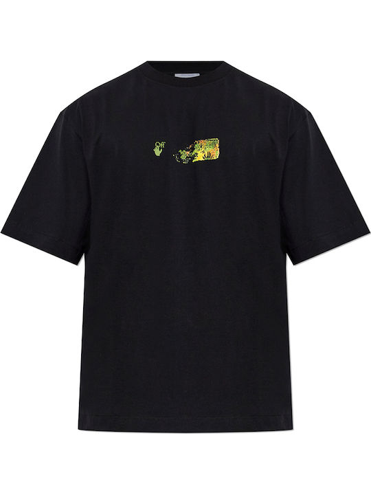 T-Shirt Yellow Black Green