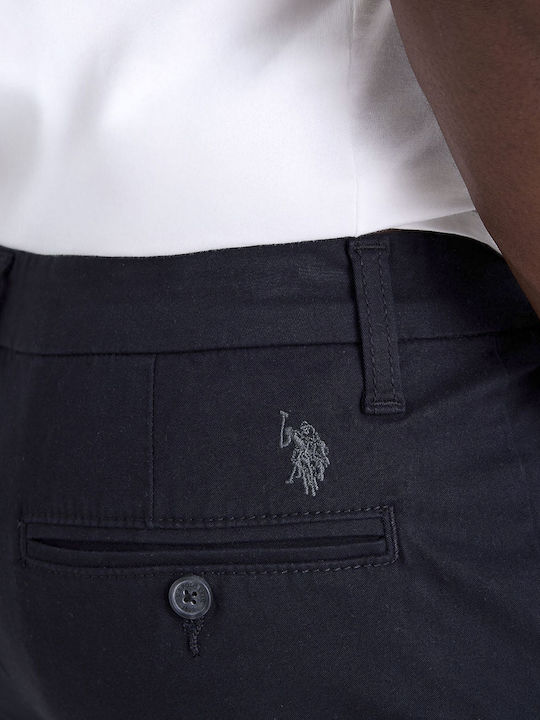 Мъжки панталон Slim Fit Blck