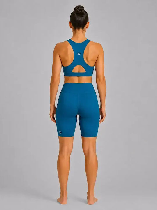 Training Women's Bike Leggings High Waist Oceanside VWA26-WBIK01-Oceanside