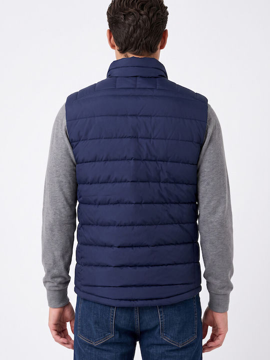 Sleeveless Blue Jacket