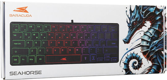 Seahorse BGK-04141 Гейминг Клавиатура с RGB Осветление (Английски US)
