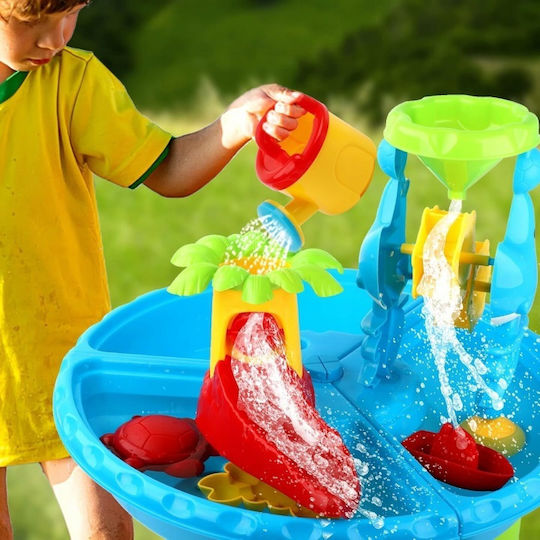 Matadi Măsuță cu Tobogan Multicolor pentru 3+ Ani