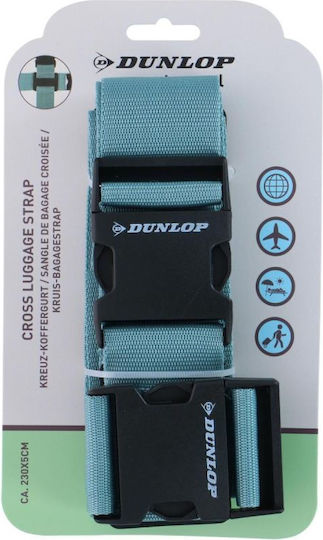 Dunlop Ιμάντας Βαλίτσας Γκρι 2τμχ