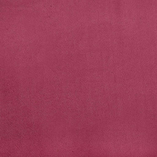 Ein Einzelbett Mit Samt Rote Samt Mit Lattenrost & Matratze 100x200cm