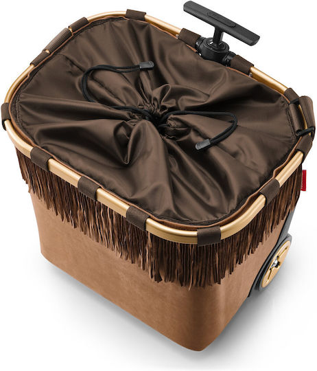 Carrycruiser Coș De Cumpărături Din Țesătură Maro 40cm