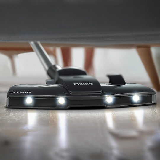 Nilfisk 107421177 Ηλεκτρική Σκούπα 900W με Κάδο 2lt Μαύρη