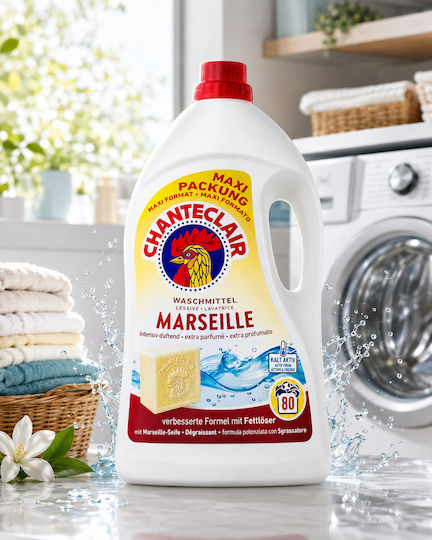Chante Clair Detergent Lichid pentru Rufe Albe 3.6l 80 Spălări