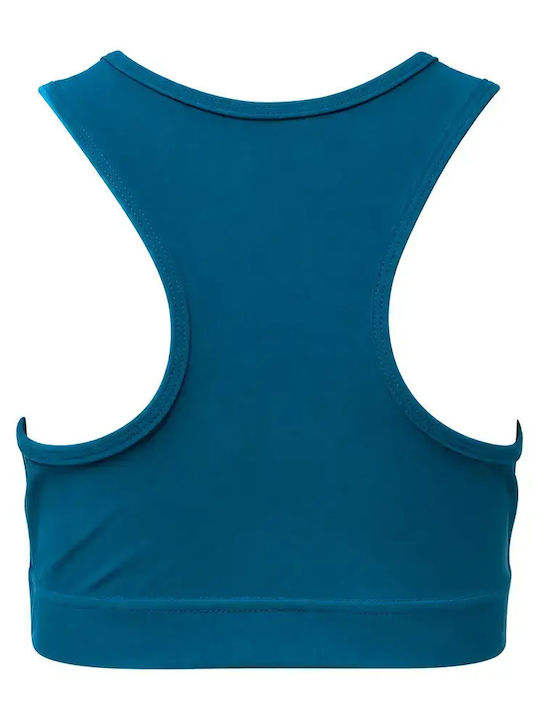 Kinderoberteile Crop Top Ärmellos Blau